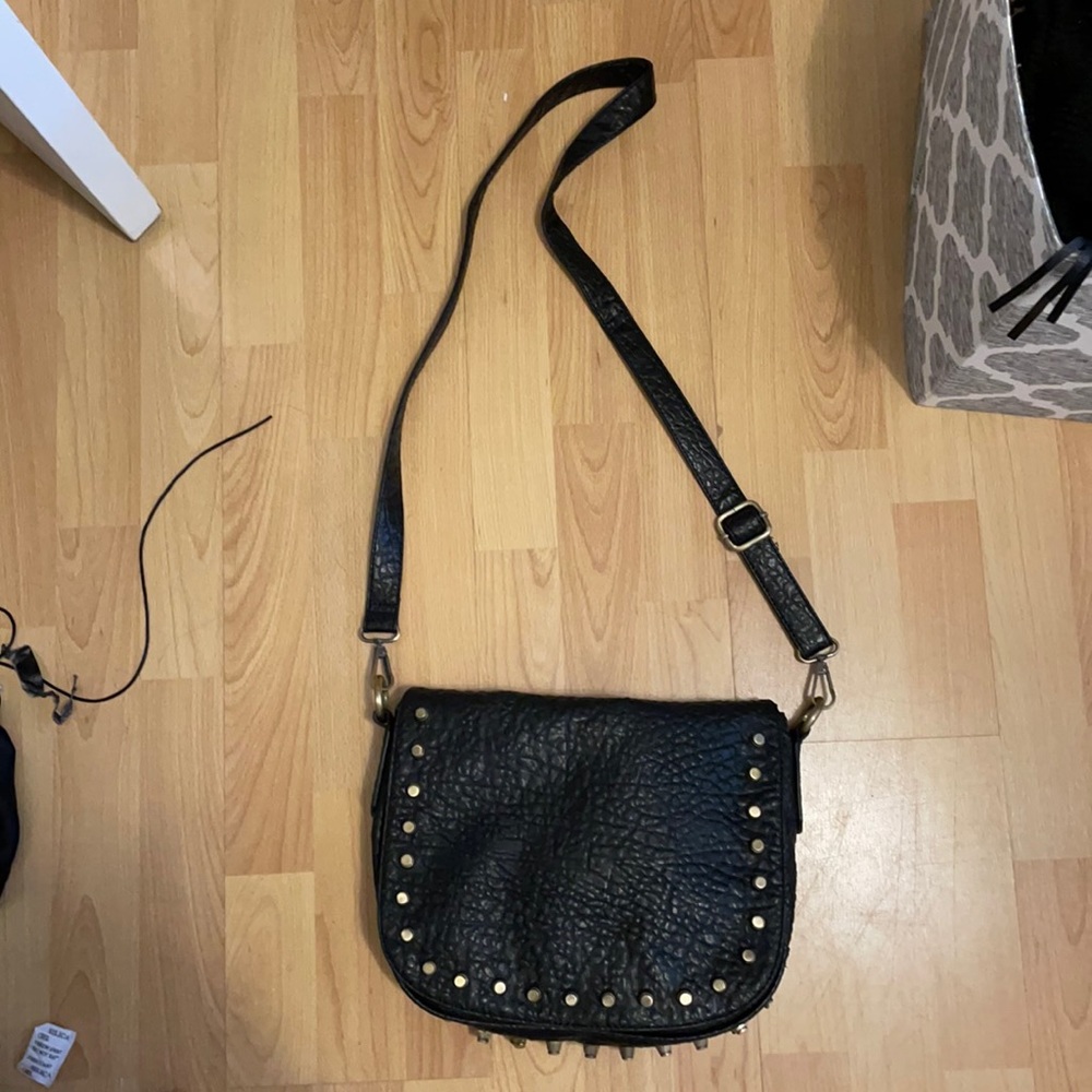 Madewell bag black croc
